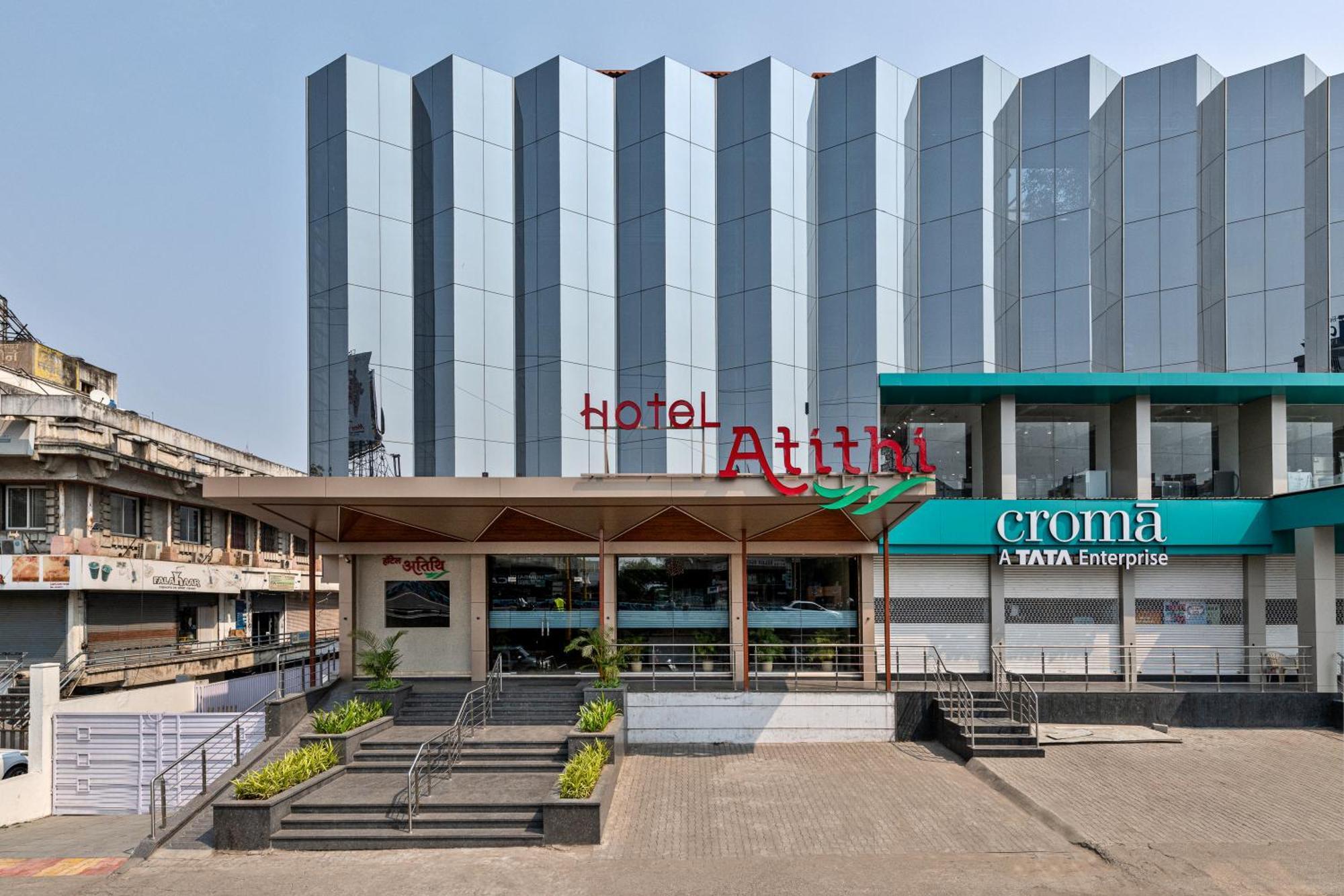 Hotel Atithi, Aurangabad Bagian luar foto